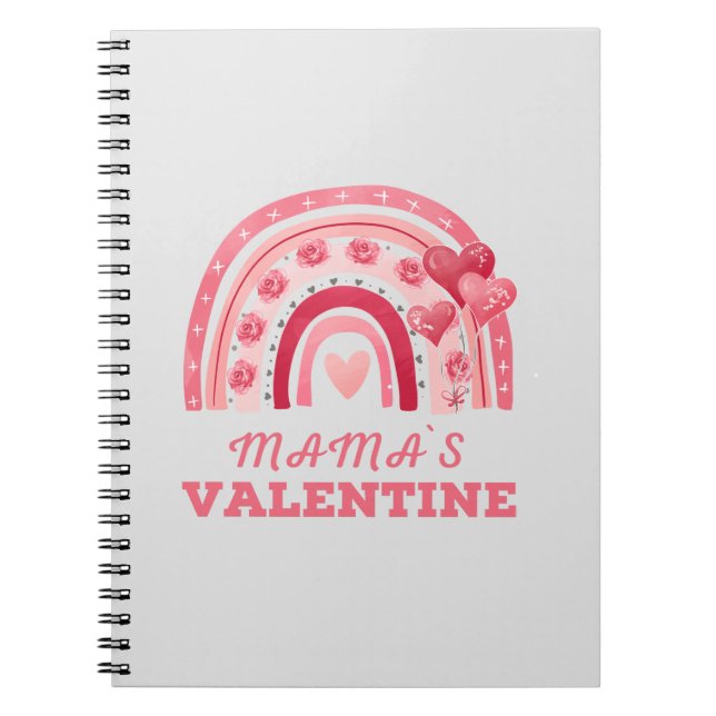 Caderno Espiral Desculpe, Mamãe de Meninas é minha Namorados para  (Frente)