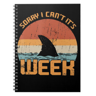 Caderno Espiral Desculpe, mas não posso fazer a semana de present