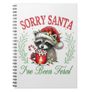 Caderno Espiral Desculpe, Papais noeis, fui liberal
