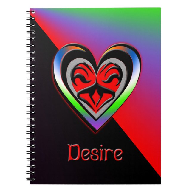 Caderno Espiral Desejo (Frente)