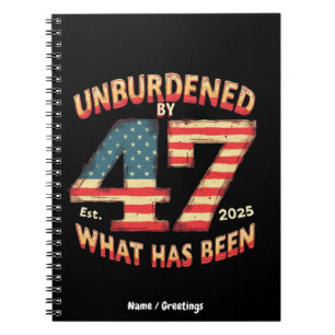 Caderno Espiral Desencarregado do que foi Est 2025 Engraçado Trump