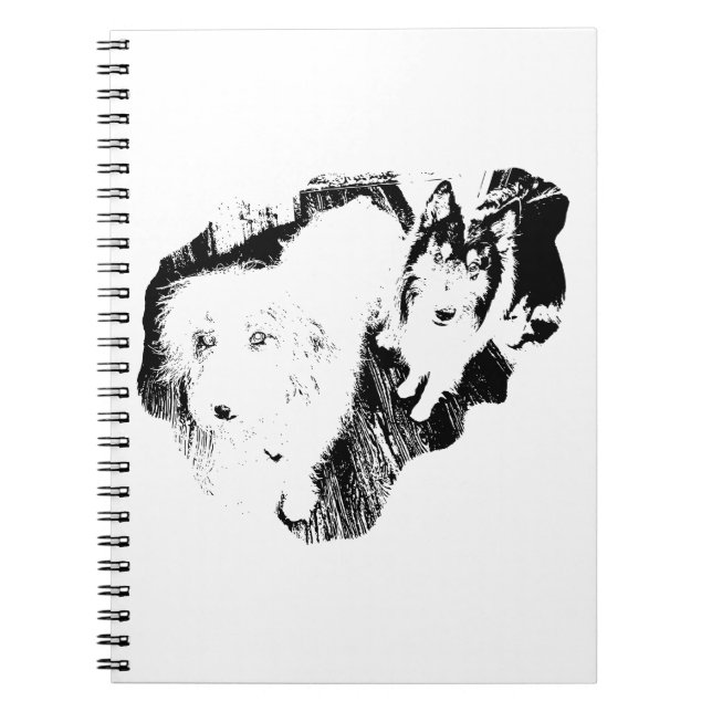Caderno Espiral Desenhado em Lealdade (Frente)