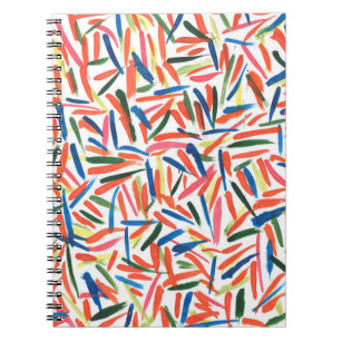 Caderno Espiral desenho de abstrato