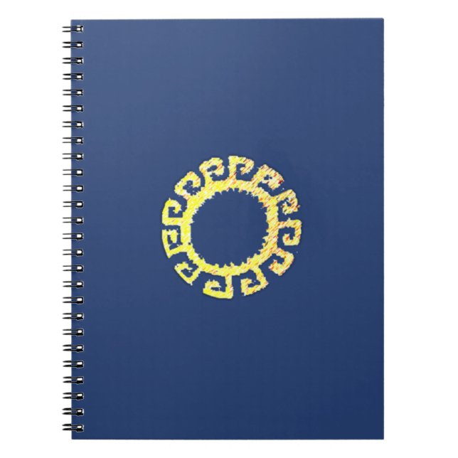 Caderno Espiral Desenho do Sol Bonito (Frente)