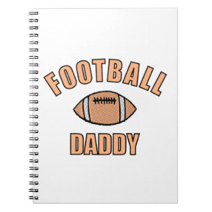 Caderno Espiral Desenho E Texto Do Pai De Futebol