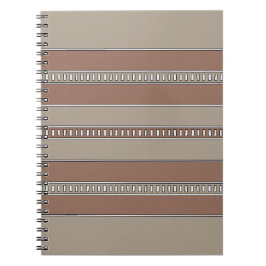 Caderno Espiral Desert Mosaic Stripes