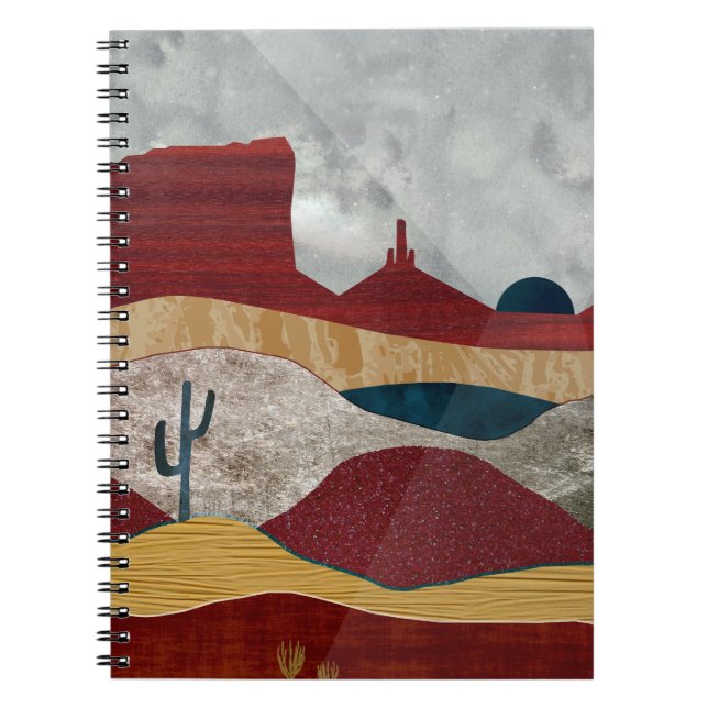 Caderno Espiral Desert Sunrise (Frente)