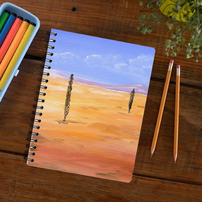 Caderno Espiral Deserto - Surreal (Criador carregado)