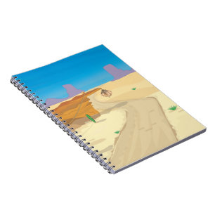 Caderno Espiral Deserto Trap!
