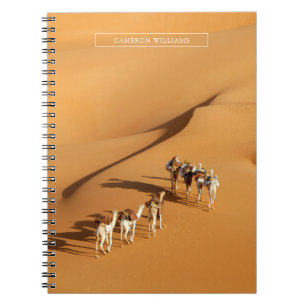 Caderno Espiral Desertos   Tuareg Walk com Camels