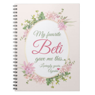 Caderno Espiral desi mom gifts