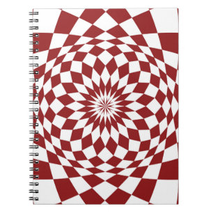 Caderno Espiral Design abstrato Interior