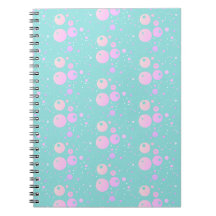 Design de círculo de ponto estético azul pastel ro