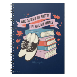 Caderno Espiral Design de Citação das Finais de Gilmore Girls