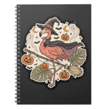 Design de Flamingo Assustador Vintage para Hallowe