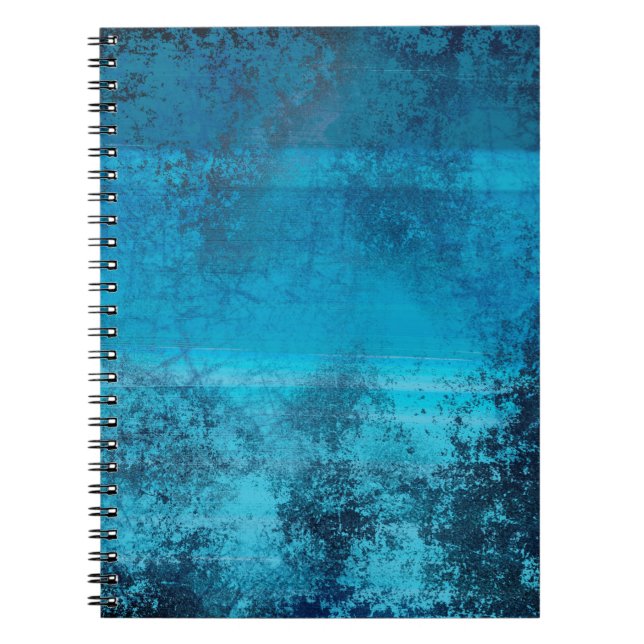 Caderno Espiral design de gráfico de fundo abstrato (Frente)