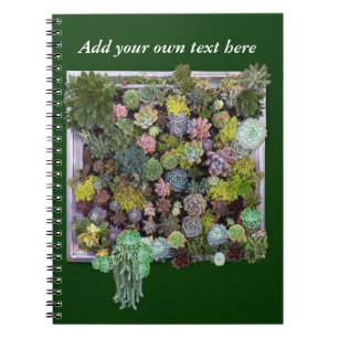 Caderno Espiral Design de jardim de sucesso