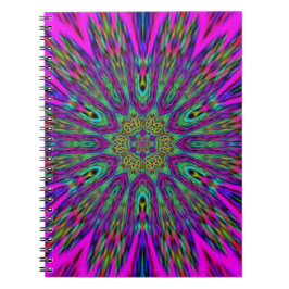 Caderno Espiral design de mandala