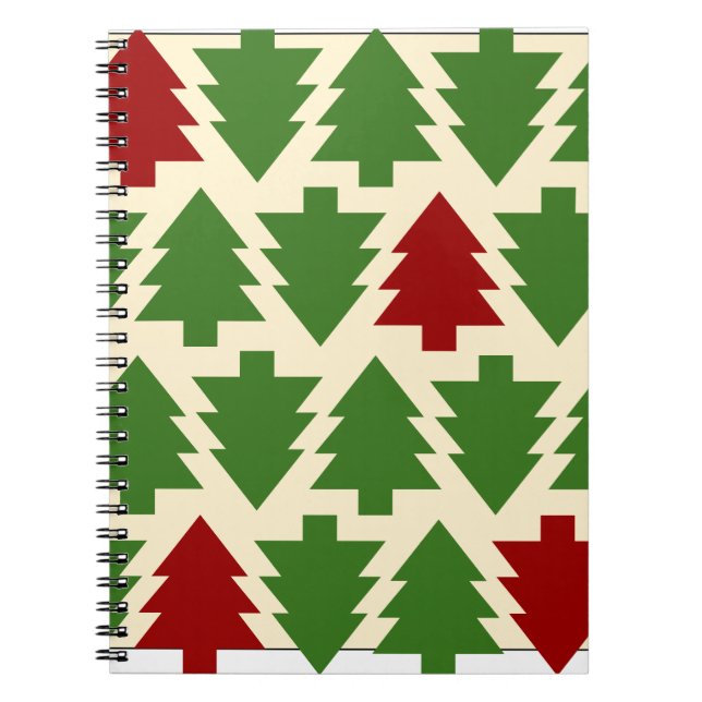 Caderno Espiral Design De Natal E Ano Novo (Frente)