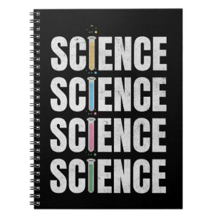 Caderno Espiral Design de texto de Ciências