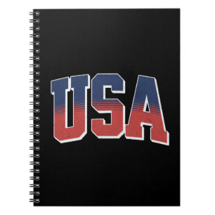 Caderno Espiral DESIGN DE TEXTO de granulados dos EUA