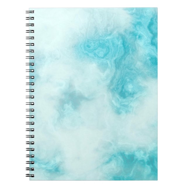 Caderno Espiral design de textura de fundo abstrato (Frente)