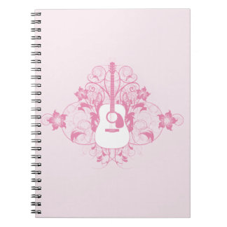 Caderno Espiral Design de violão