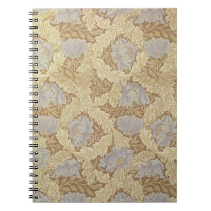 Caderno Espiral Design do papel de parede do "Bower"