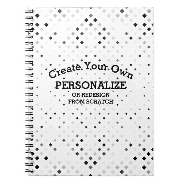 Caderno Espiral Design Do Scratch - (Frente)