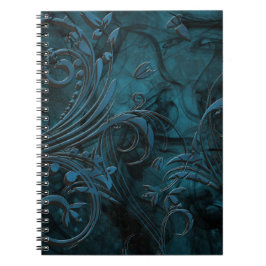 Caderno Espiral Design floral fumante