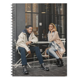 Caderno Espiral Design Foto do seu próprio Solteiro