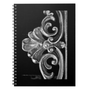 Caderno Espiral Design francês Vintage