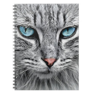 Caderno Espiral Design Fratural Da Face Cat-10682