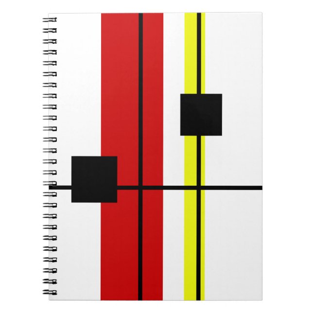 Caderno Espiral Design geométrica (Frente)
