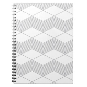 Caderno Espiral Design gráfico moderno, simples, urbano, moderno