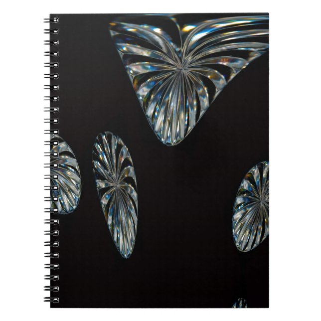 Caderno Espiral Design irlandês - The Crystal Collection (Frente)