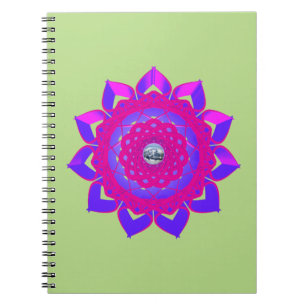 Caderno Espiral Design Místico exclusivo