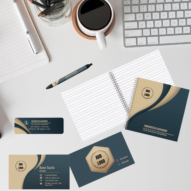 Caderno Espiral Design moderno (Criador carregado)