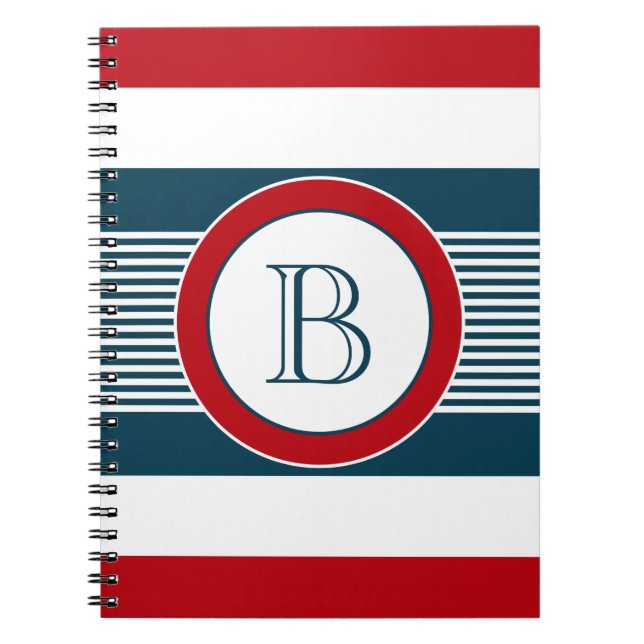 Caderno Espiral Design Monograma (Frente)