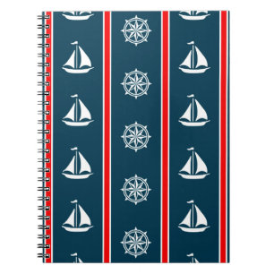 Caderno Espiral Design náutico
