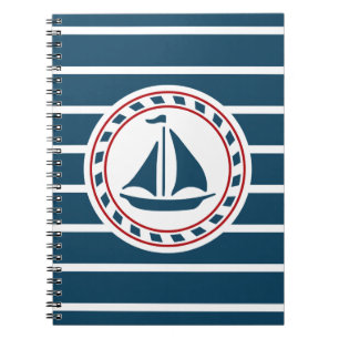 Caderno Espiral Design náutico