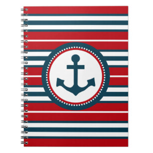 Caderno Espiral Design náutico