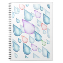 Design notebook Raindrops