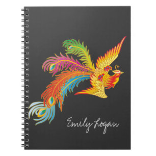 Caderno Espiral Design personalizado de Phoenix