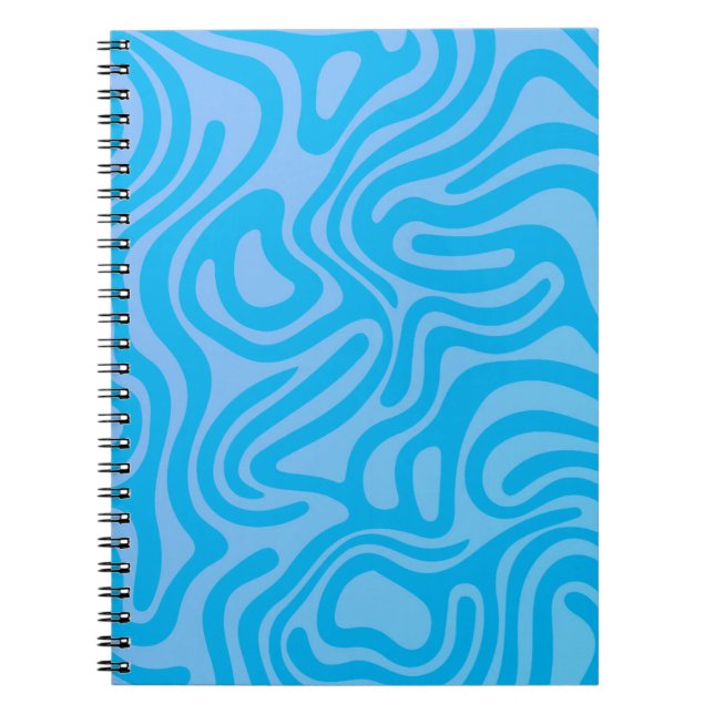 Caderno Espiral Design simple et élégant Carnet spiral abstrait (Frente)