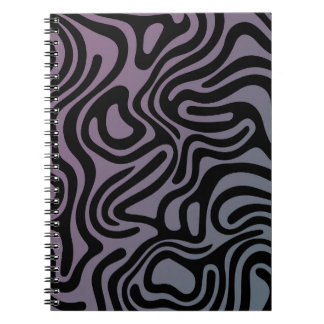 Caderno Espiral Design simple et élégant Carnet spiral abstrait