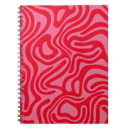 Caderno Espiral Design simple et élégant Carnet spiral abstrait