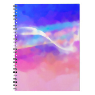 Caderno Espiral design textura digital abstrato de fundo de arte d