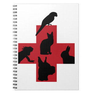Caderno Espiral Design veterinária