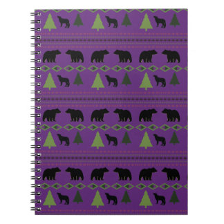 Caderno Espiral Designs nativos americanos